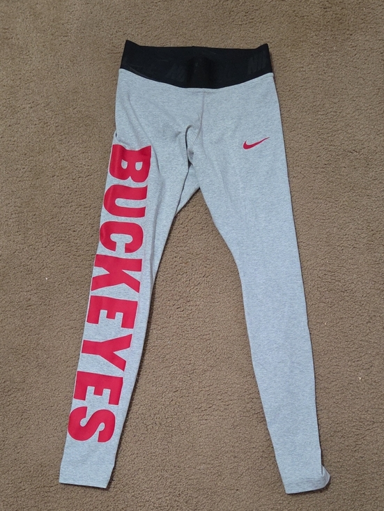 Nike Pants - OSU BUCKEYES WOMEN Nike GREY LEGGINGS